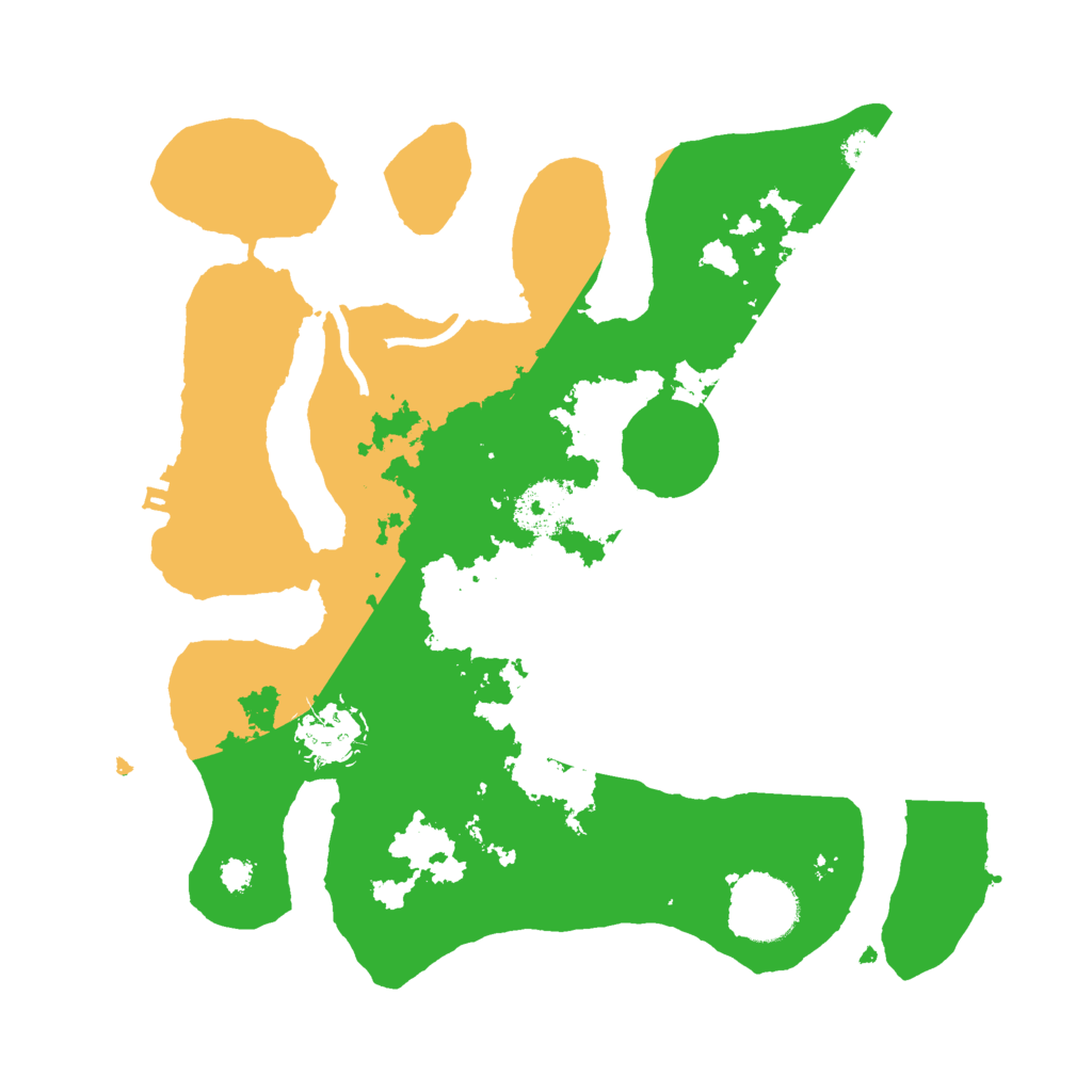 Biome Rust Map: Procedural Map, Size: 3000, Seed: 1492507236