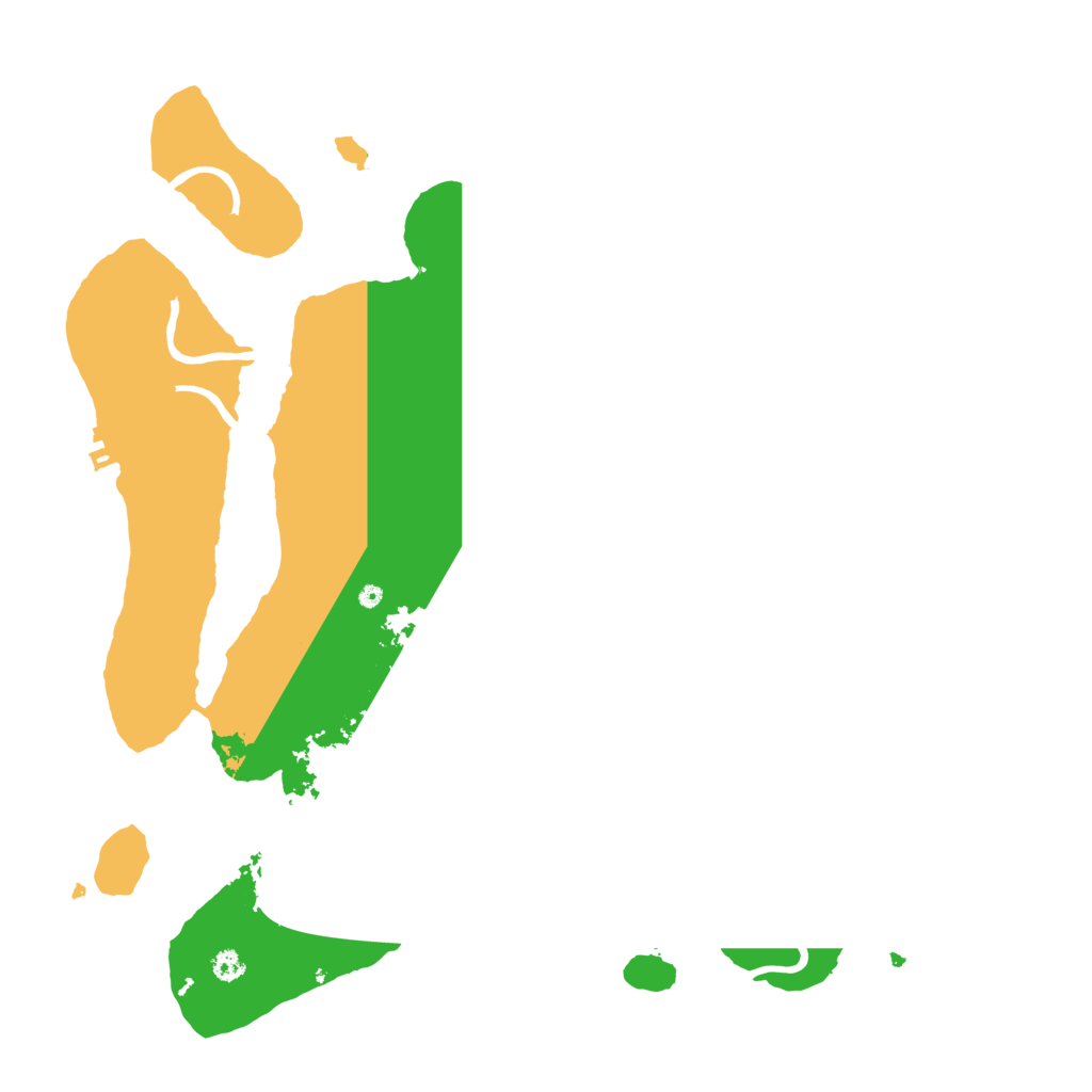 Biome Rust Map: Procedural Map, Size: 3500, Seed: 886943