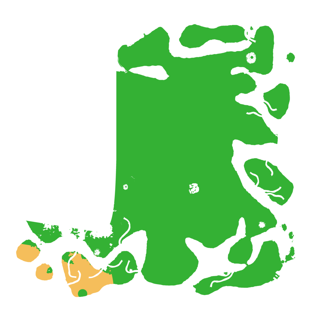 Biome Rust Map: Procedural Map, Size: 4500, Seed: 23371337