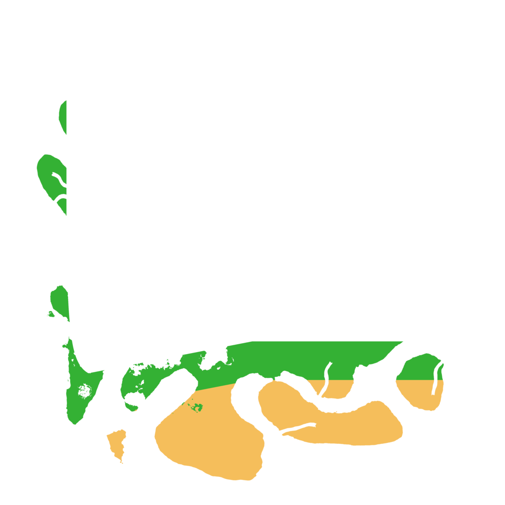 Biome Rust Map: Procedural Map, Size: 3500, Seed: 1307931482