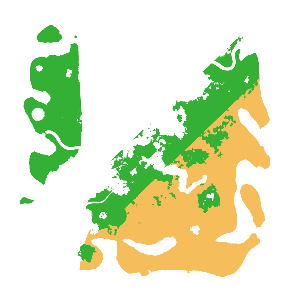 Biome Rust Map: Procedural Map, Size: 4000, Seed: 891038076