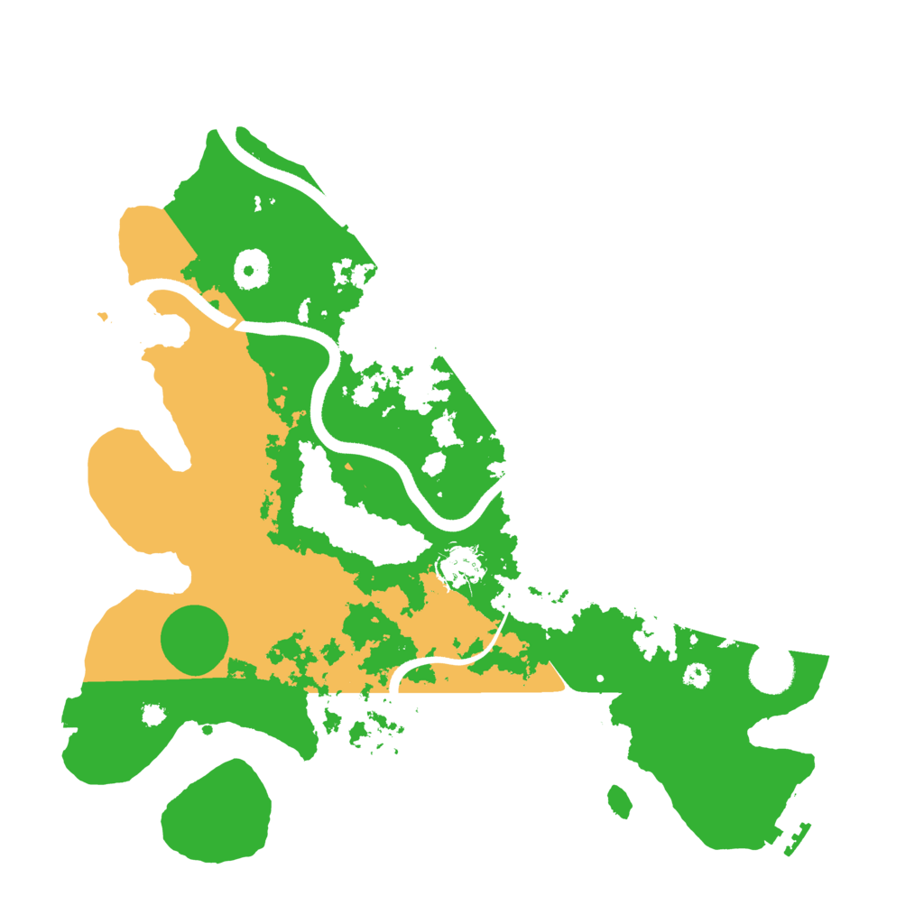 Biome Rust Map: Procedural Map, Size: 3600, Seed: 1584940620