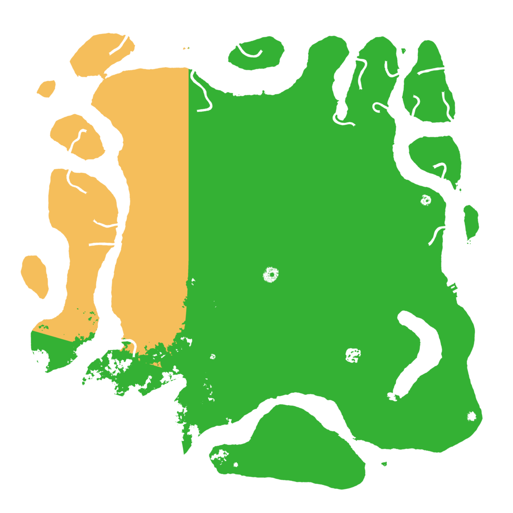 Biome Rust Map: Procedural Map, Size: 4981, Seed: 2147483647