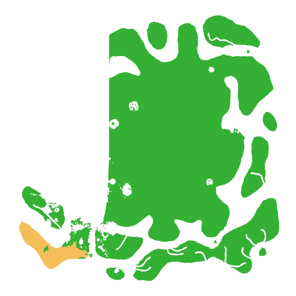 Biome Rust Map: Procedural Map, Size: 4500, Seed: 41342254