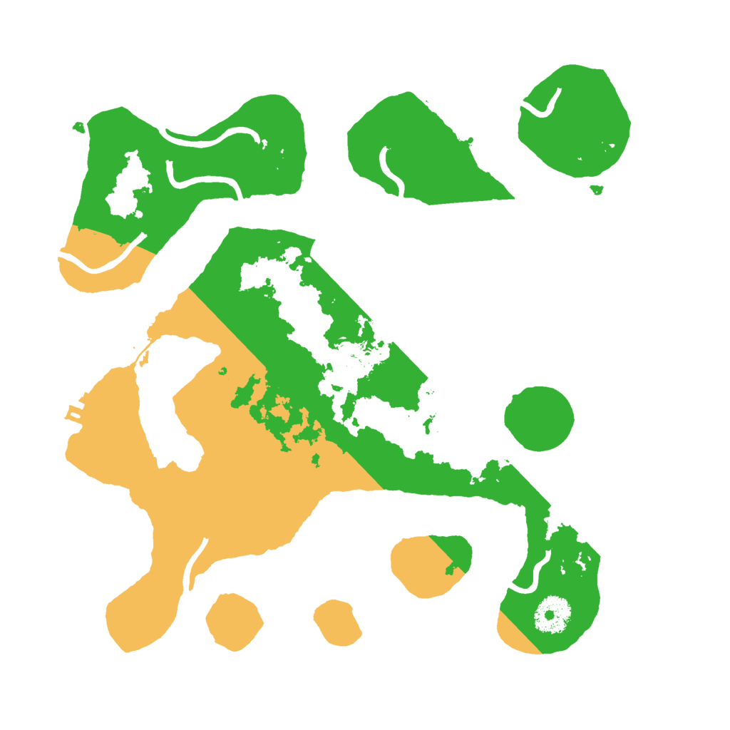 Biome Rust Map: Procedural Map, Size: 3000, Seed: 1659151620