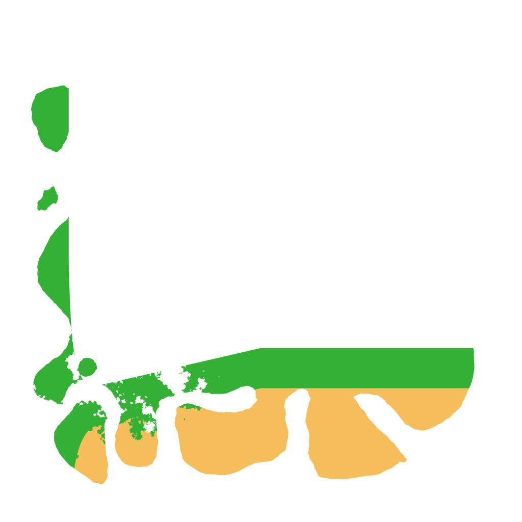 Biome Rust Map: Barren, Size: 4000, Seed: 1168040480