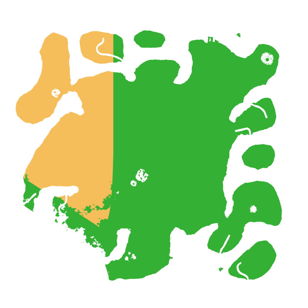 Biome Rust Map: Procedural Map, Size: 3750, Seed: 77458844