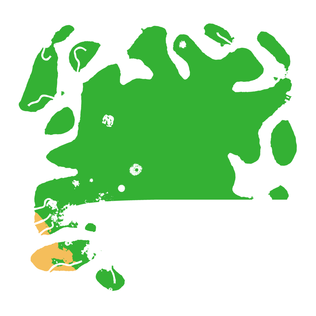 Biome Rust Map: Procedural Map, Size: 4000, Seed: 135521