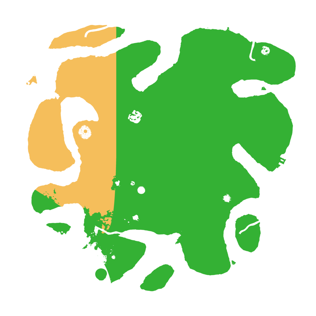 Biome Rust Map: Procedural Map, Size: 3700, Seed: 948646747