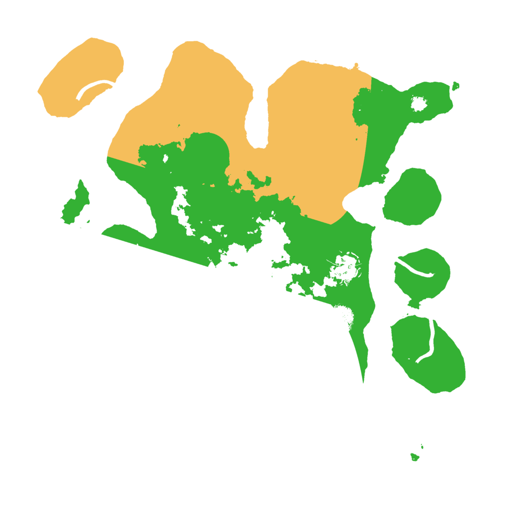 Biome Rust Map: Procedural Map, Size: 3000, Seed: 1801968264