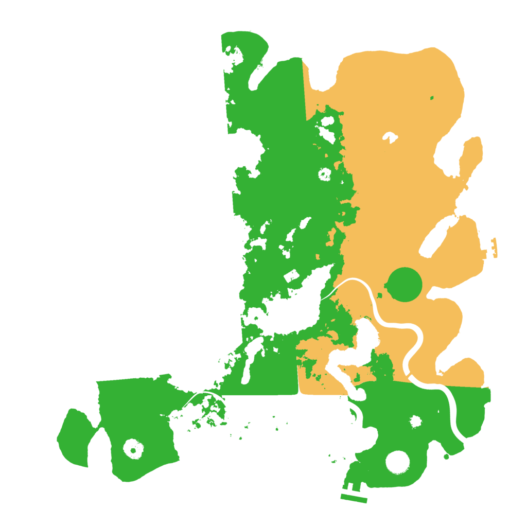 Biome Rust Map: Procedural Map, Size: 4000, Seed: 258441833