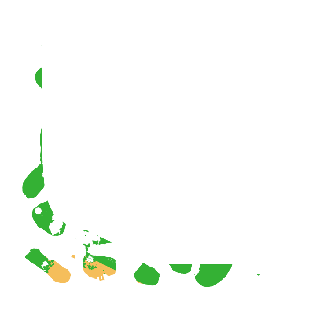 Biome Rust Map: Procedural Map, Size: 4000, Seed: 564312