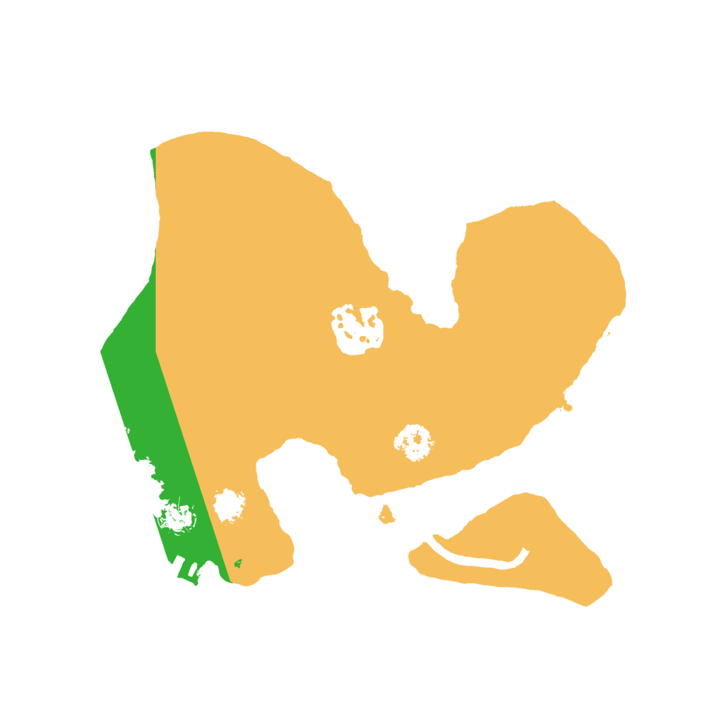 Biome Rust Map: Procedural Map, Size: 2000, Seed: 2114786301