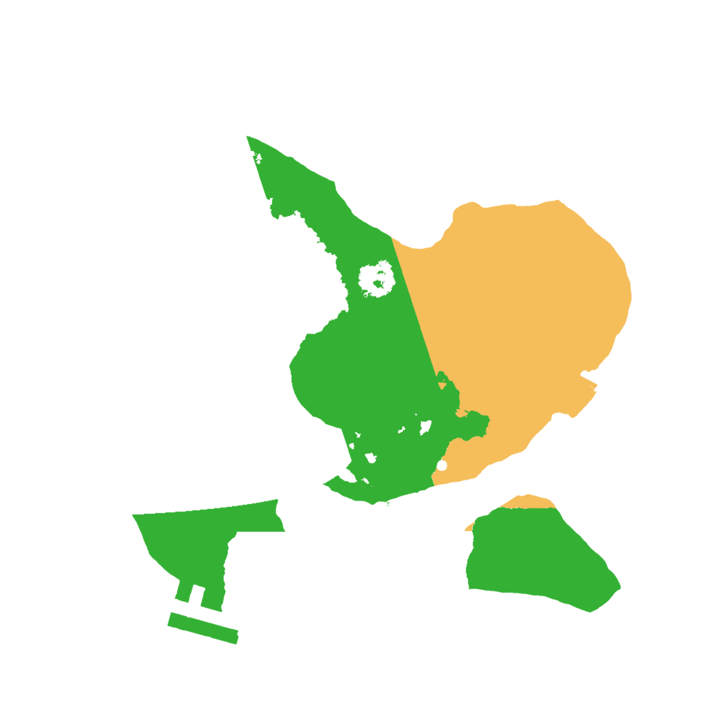 Biome Rust Map: Procedural Map, Size: 2000, Seed: 2114786301