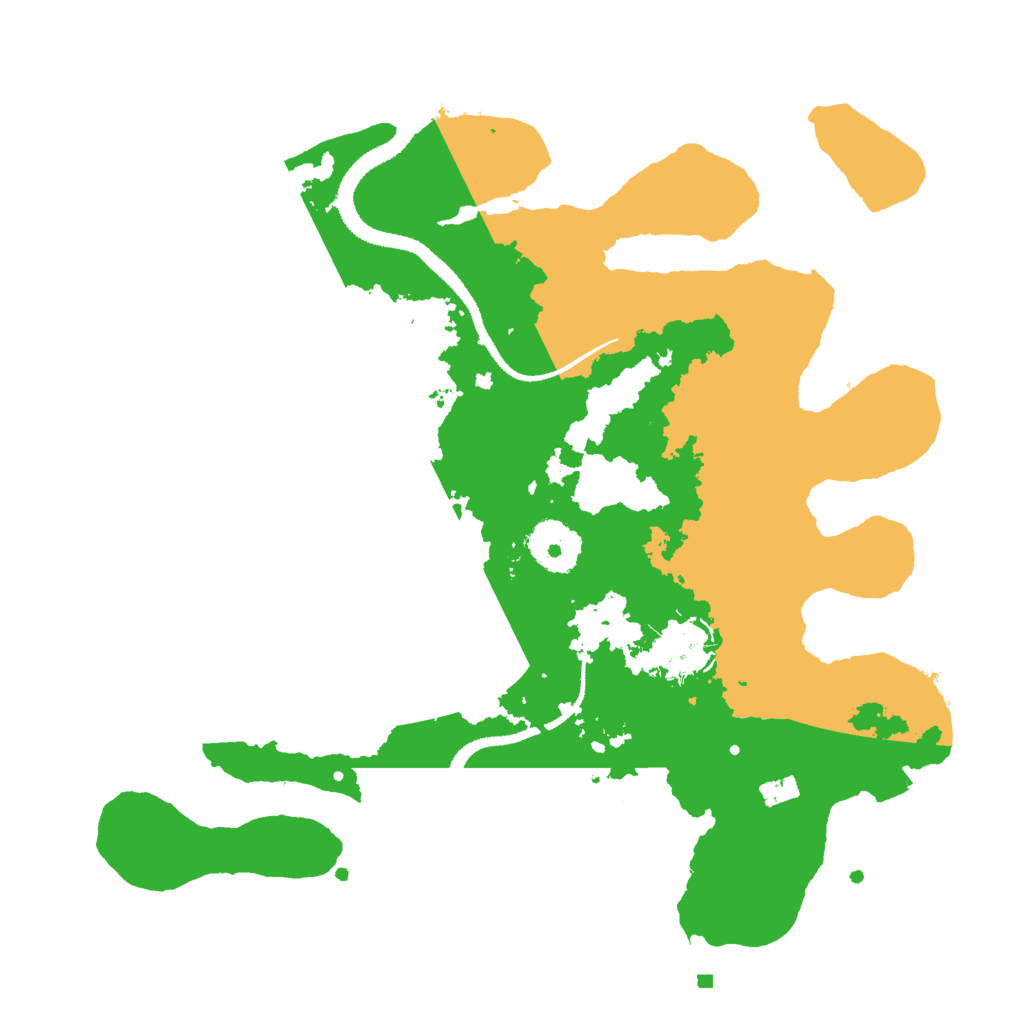 Biome Rust Map: Procedural Map, Size: 3000, Seed: 787201703