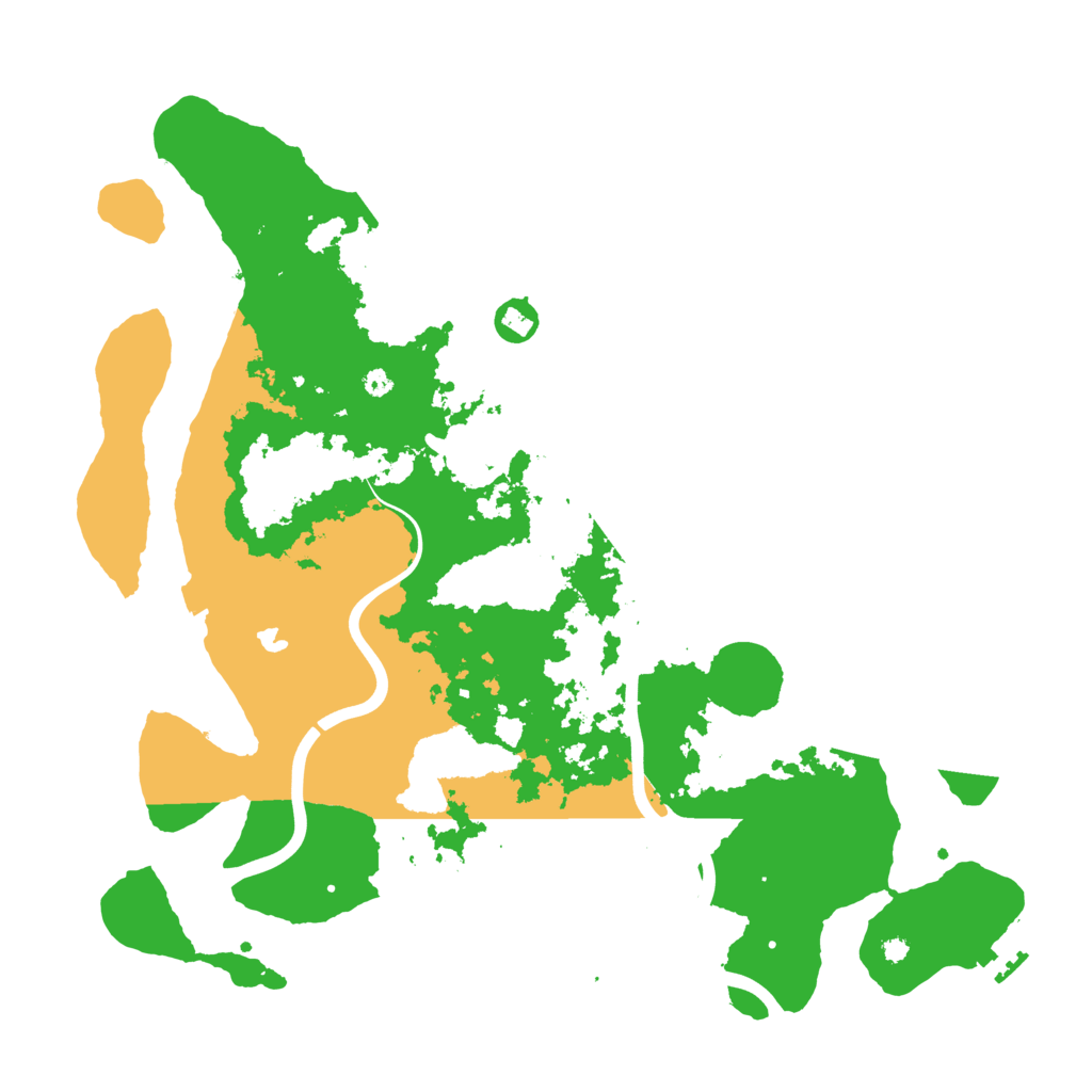 Biome Rust Map: Procedural Map, Size: 4000, Seed: 566182