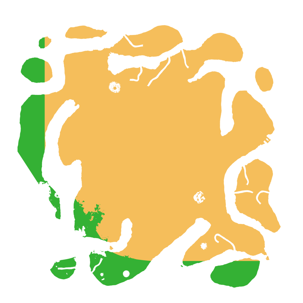 Biome Rust Map: Procedural Map, Size: 4000, Seed: 1494137261