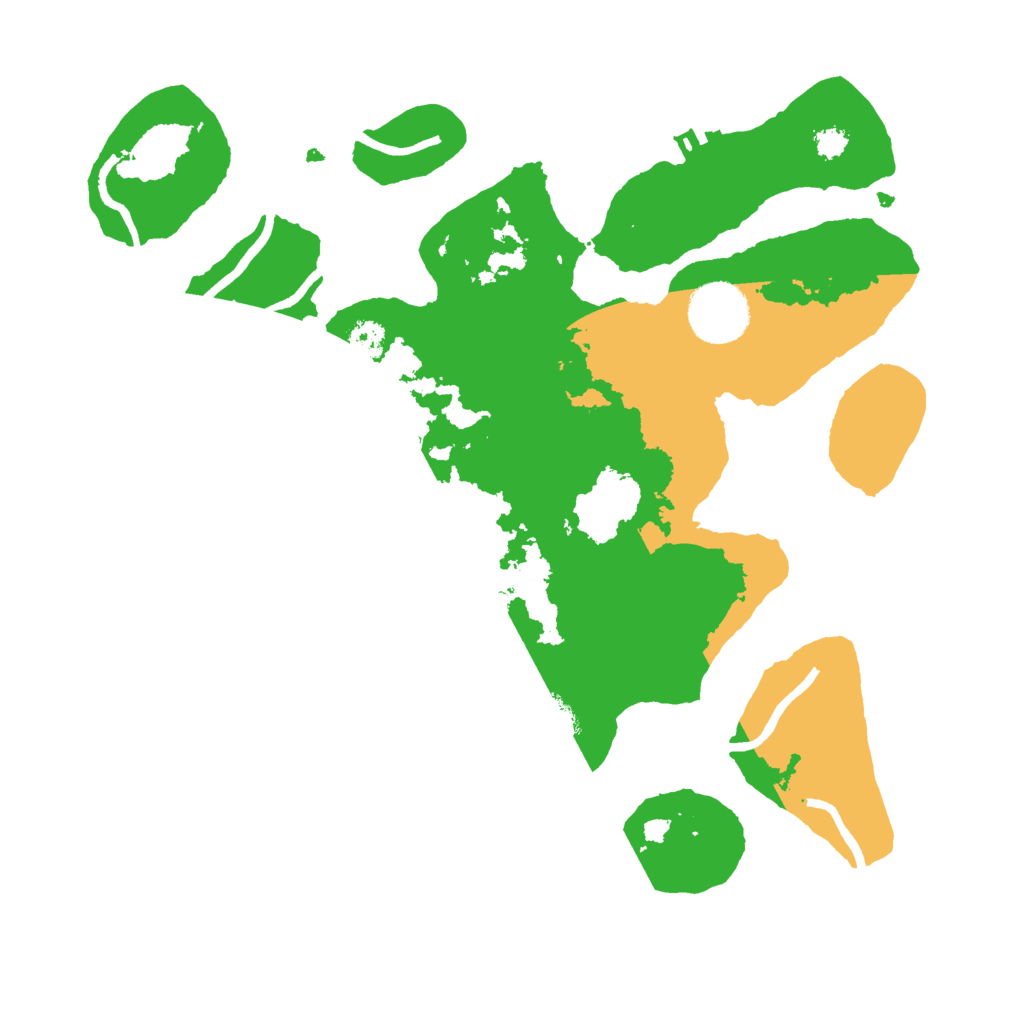 Biome Rust Map: Procedural Map, Size: 3000, Seed: 2027438346