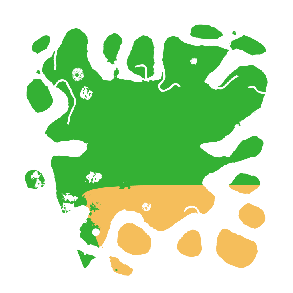 Biome Rust Map: Procedural Map, Size: 3500, Seed: 5659