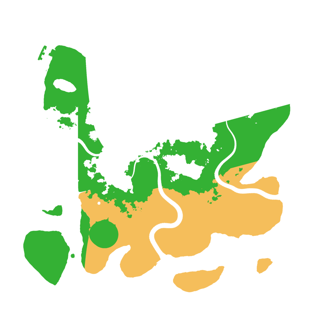 Biome Rust Map: Procedural Map, Size: 3000, Seed: 1933197461