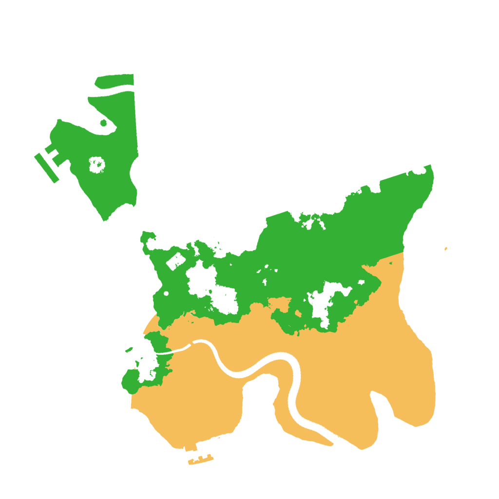 Biome Rust Map: Procedural Map, Size: 3000, Seed: 14078