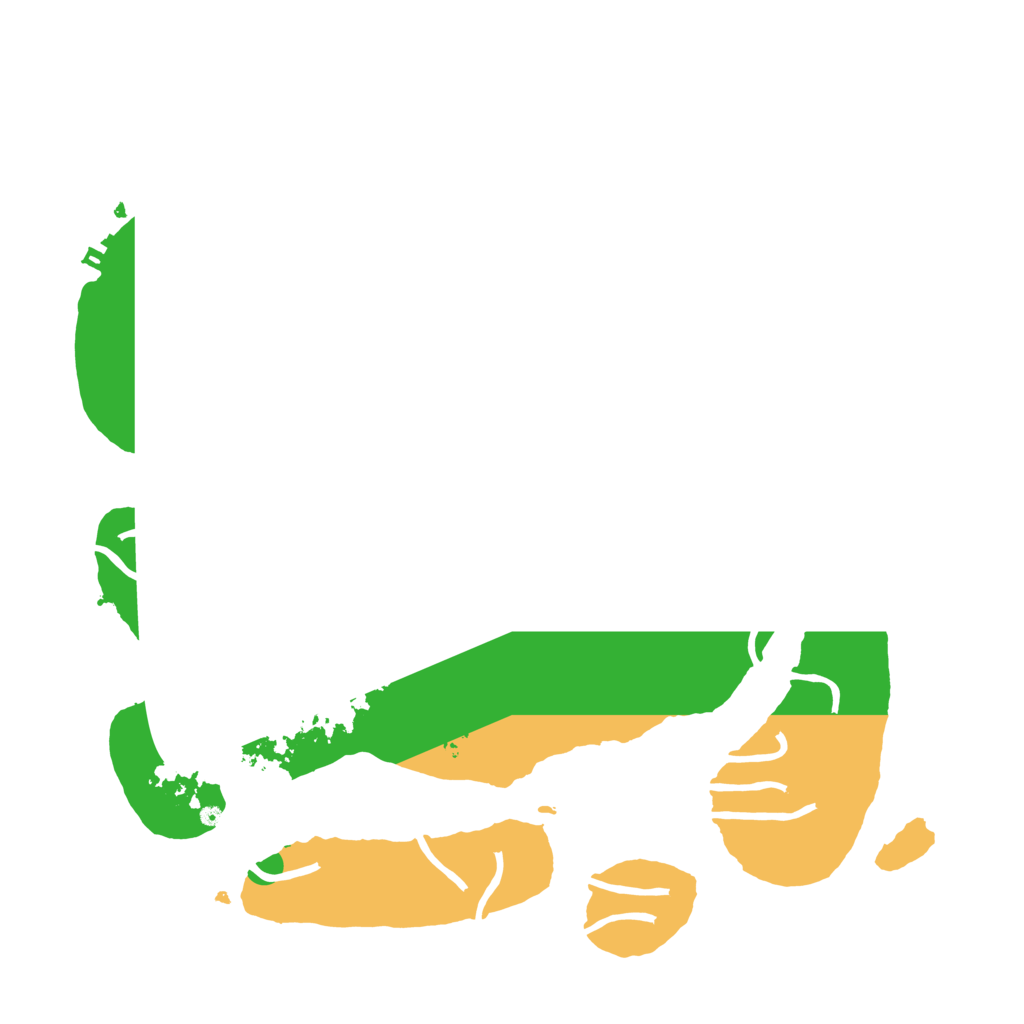 Biome Rust Map: Procedural Map, Size: 3500, Seed: 432672