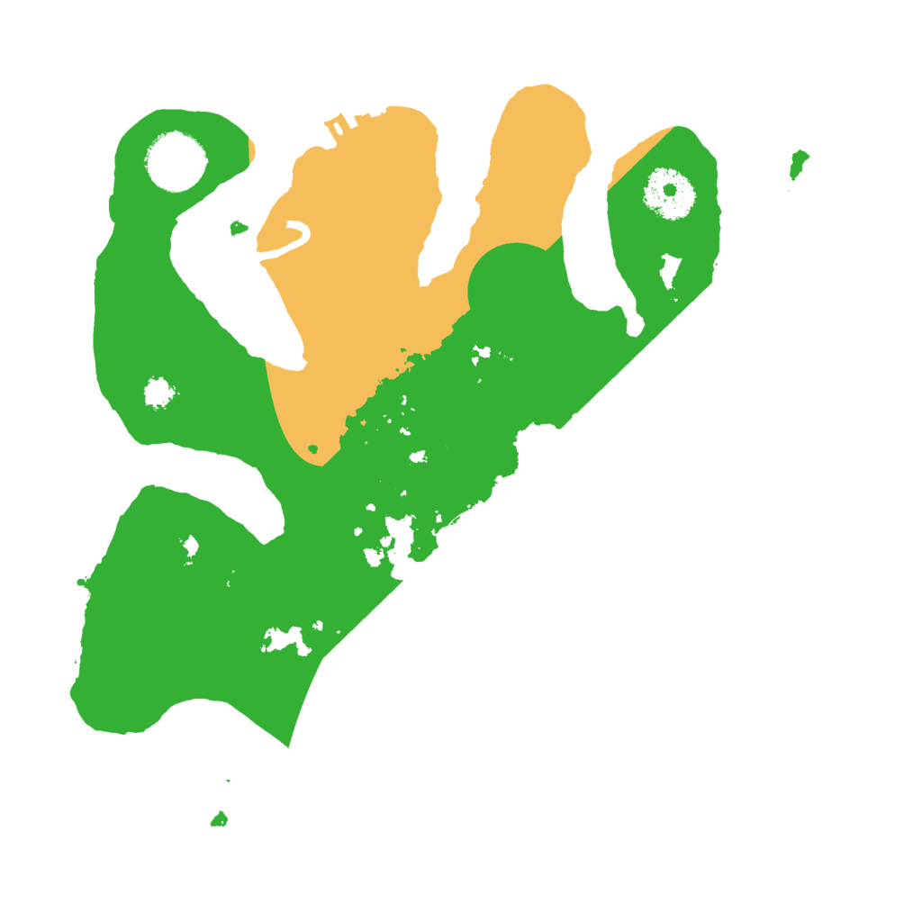 Biome Rust Map: Procedural Map, Size: 2777, Seed: 1897774535