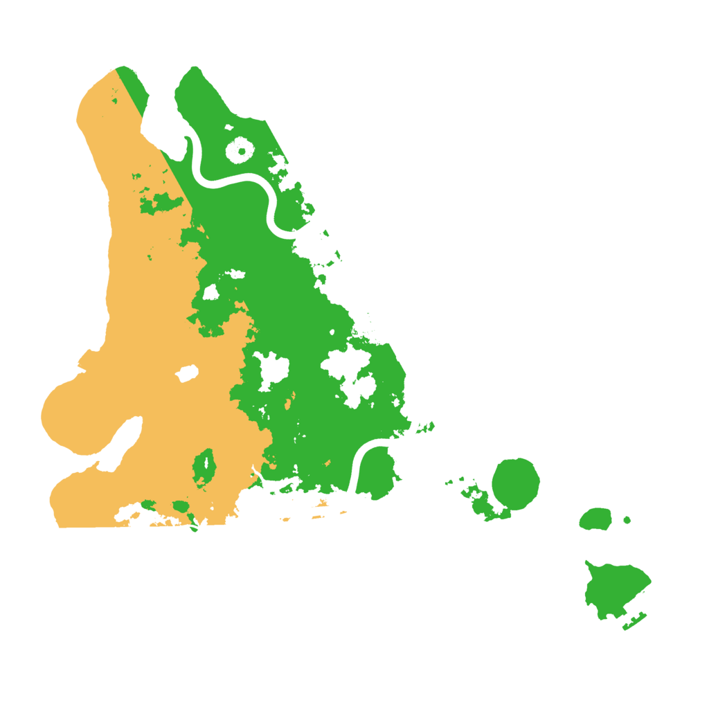 Biome Rust Map: Procedural Map, Size: 4000, Seed: 1327336134