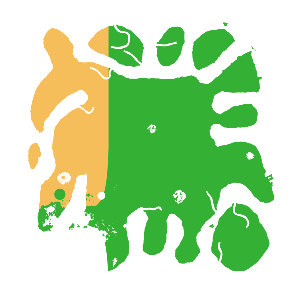 Biome Rust Map: Procedural Map, Size: 3500, Seed: 43346302