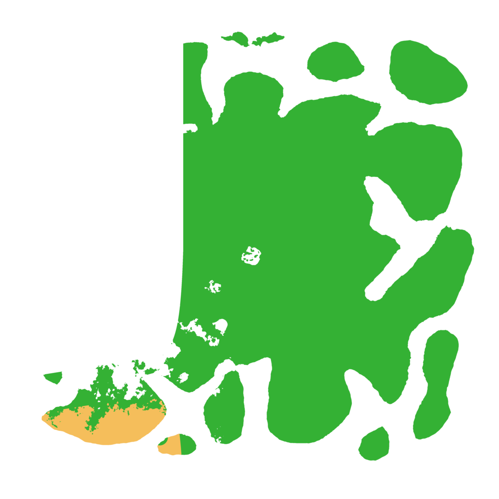 Biome Rust Map: Barren, Size: 4000, Seed: 362806054