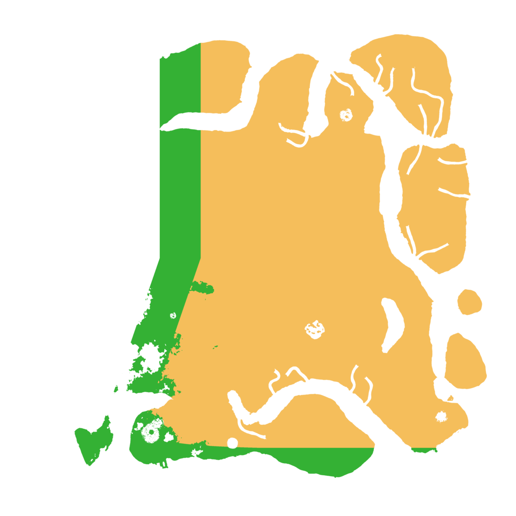 Biome Rust Map: Procedural Map, Size: 4250, Seed: 16145