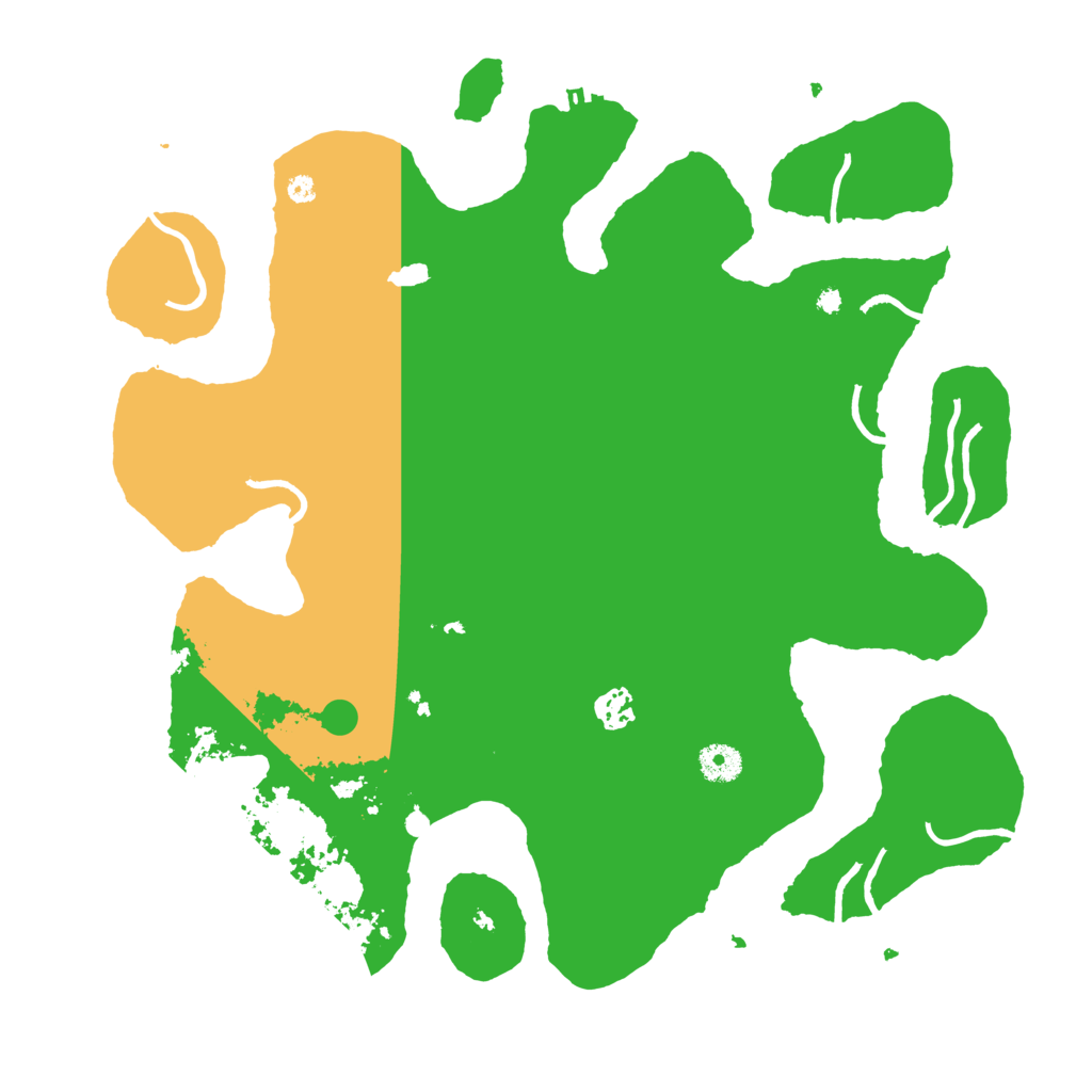 Biome Rust Map: Procedural Map, Size: 4000, Seed: 1050