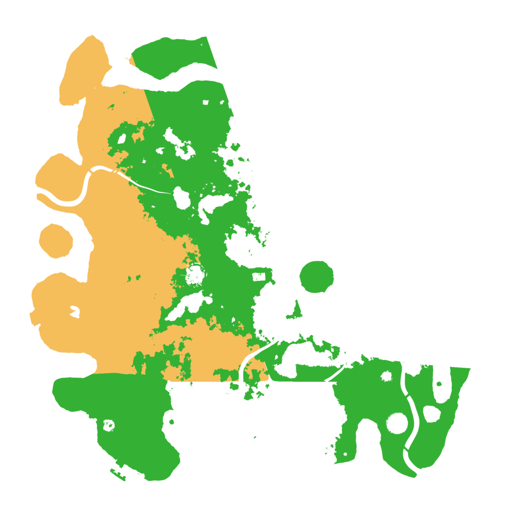 Biome Rust Map: Procedural Map, Size: 4250, Seed: 601