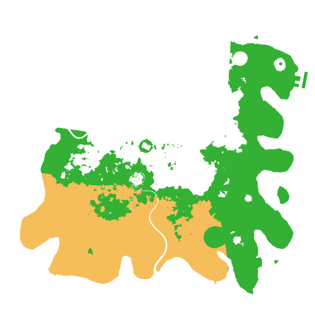 Biome Rust Map: Procedural Map, Size: 3850, Seed: 708528800