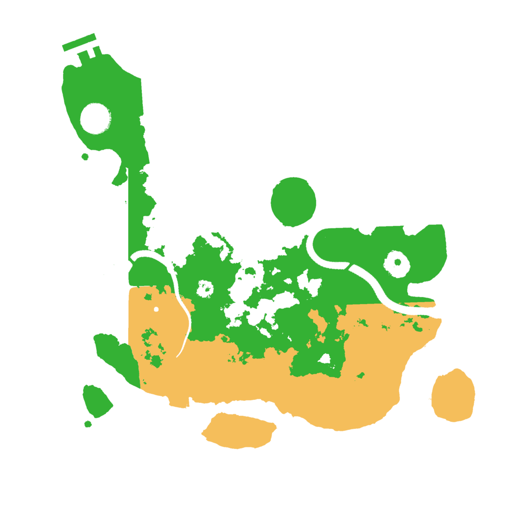 Biome Rust Map: Procedural Map, Size: 3000, Seed: 4026