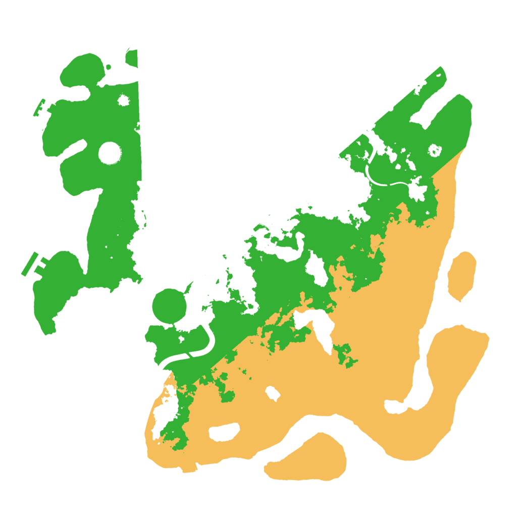 Biome Rust Map: Procedural Map, Size: 4000, Seed: 13859