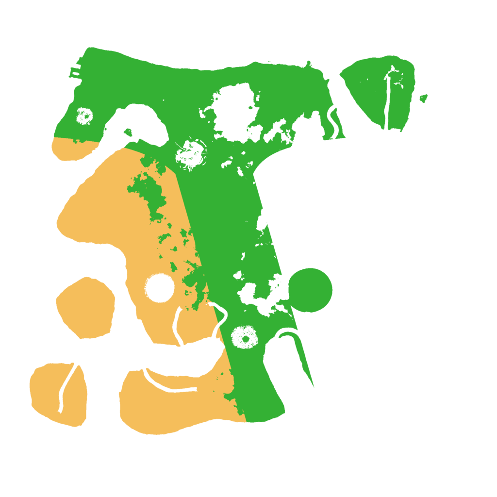 Biome Rust Map: Procedural Map, Size: 3000, Seed: 33333333