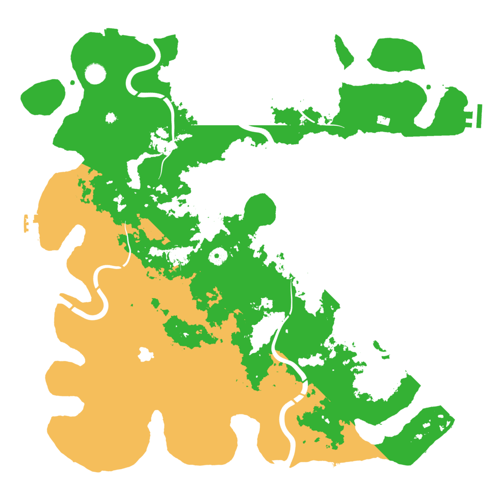 Biome Rust Map: Procedural Map, Size: 4250, Seed: 36827684