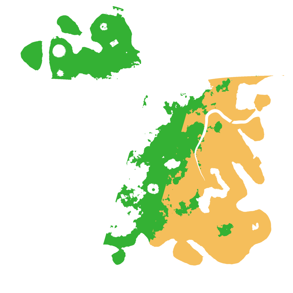Biome Rust Map: Procedural Map, Size: 4000, Seed: 48682351