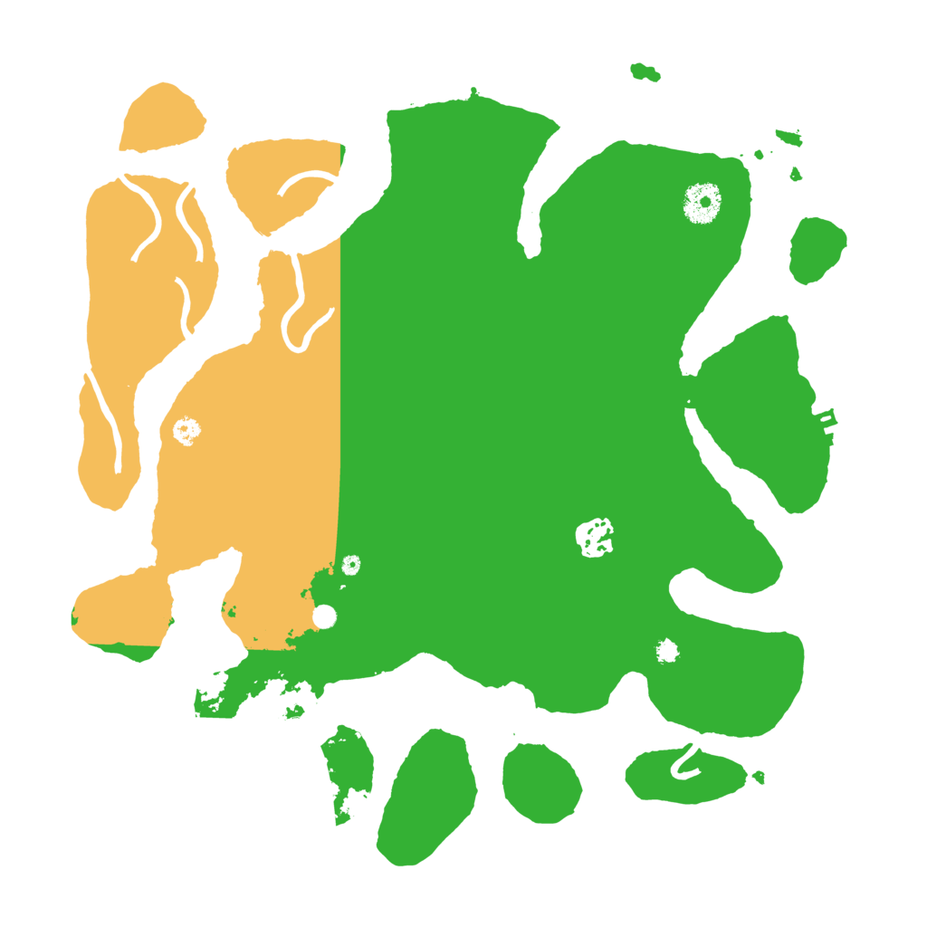 Biome Rust Map: Procedural Map, Size: 3500, Seed: 1071140626