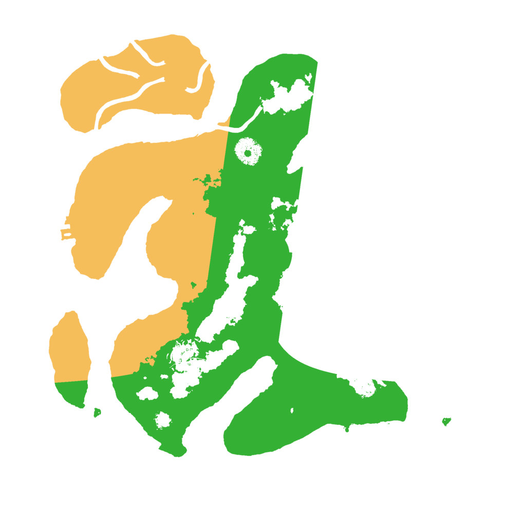 Biome Rust Map: Procedural Map, Size: 3000, Seed: 12031984