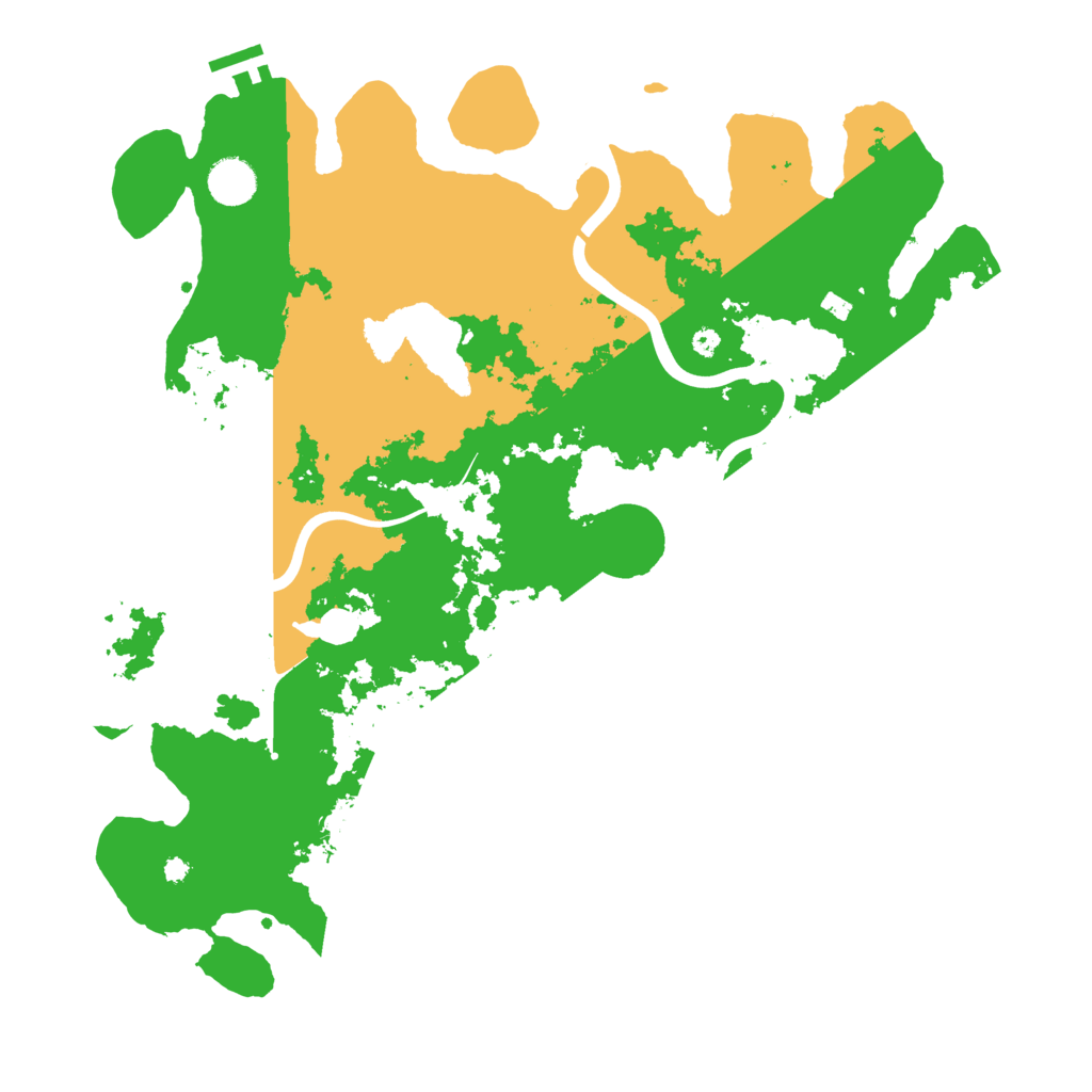 Biome Rust Map: Procedural Map, Size: 4000, Seed: 71435554