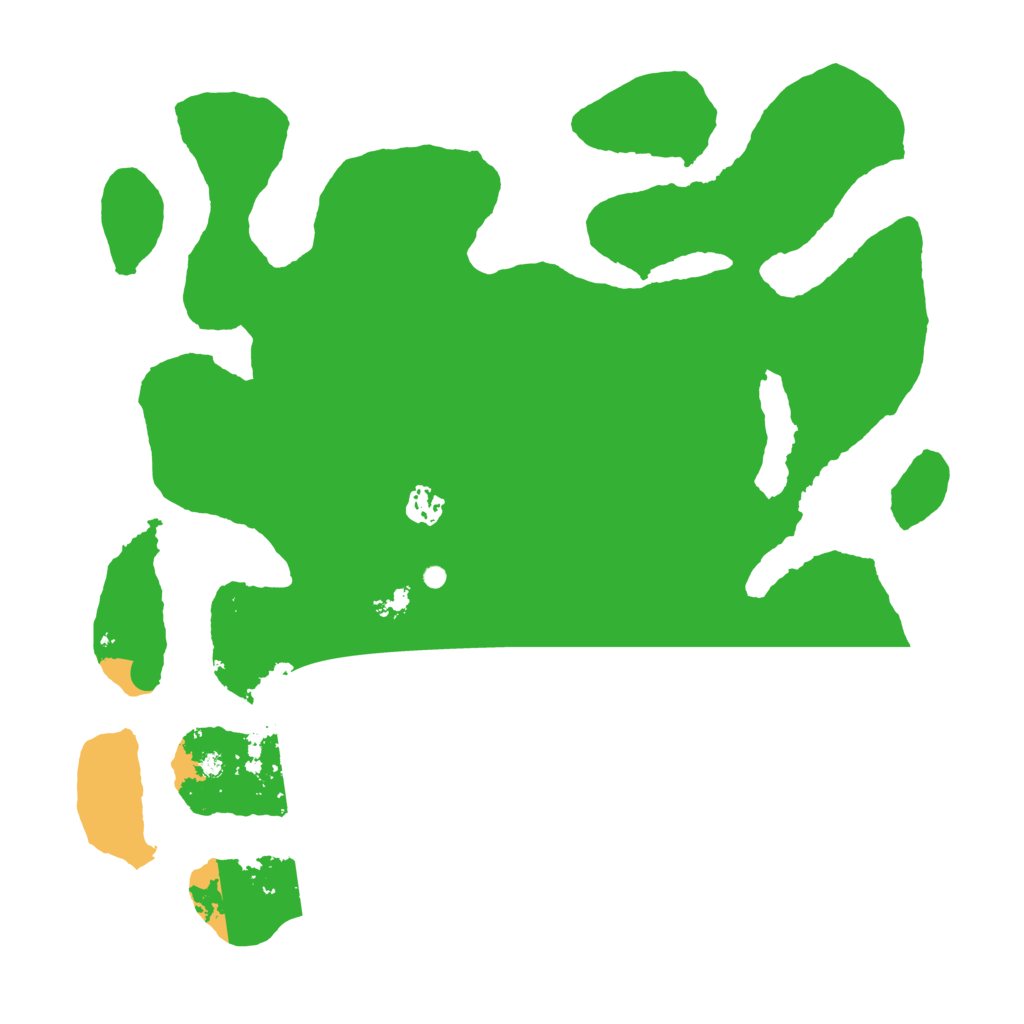 Biome Rust Map: Barren, Size: 4000, Seed: 20753437