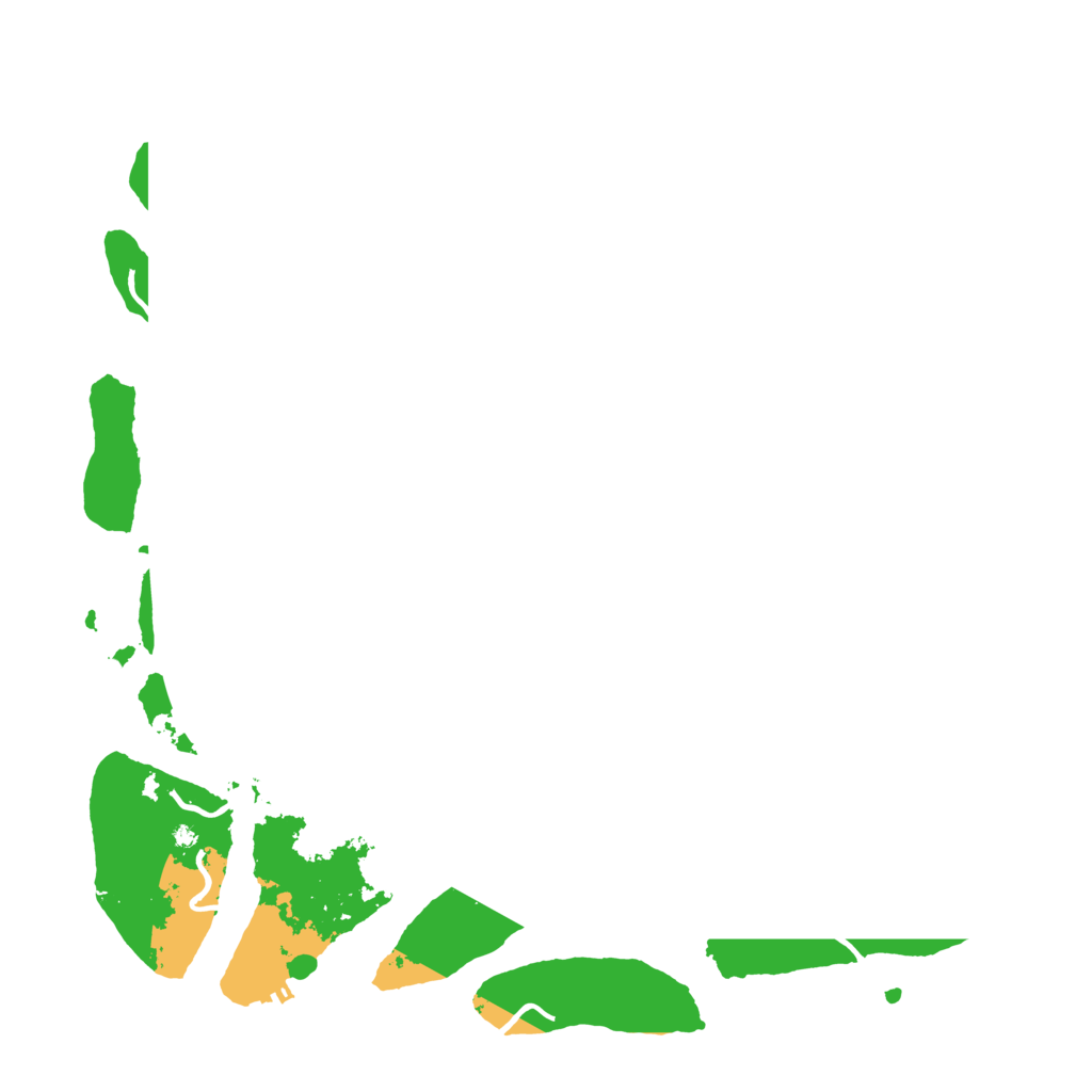 Biome Rust Map: Procedural Map, Size: 4500, Seed: 331900