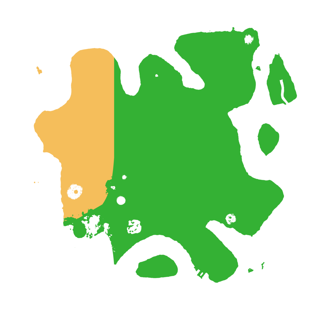 Biome Rust Map: Procedural Map, Size: 3200, Seed: 395232029