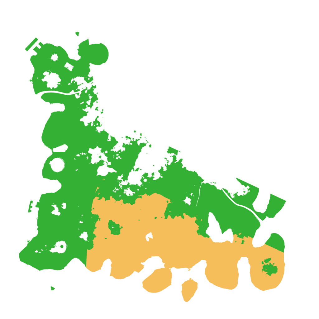 Biome Rust Map: Procedural Map, Size: 4000, Seed: 14352