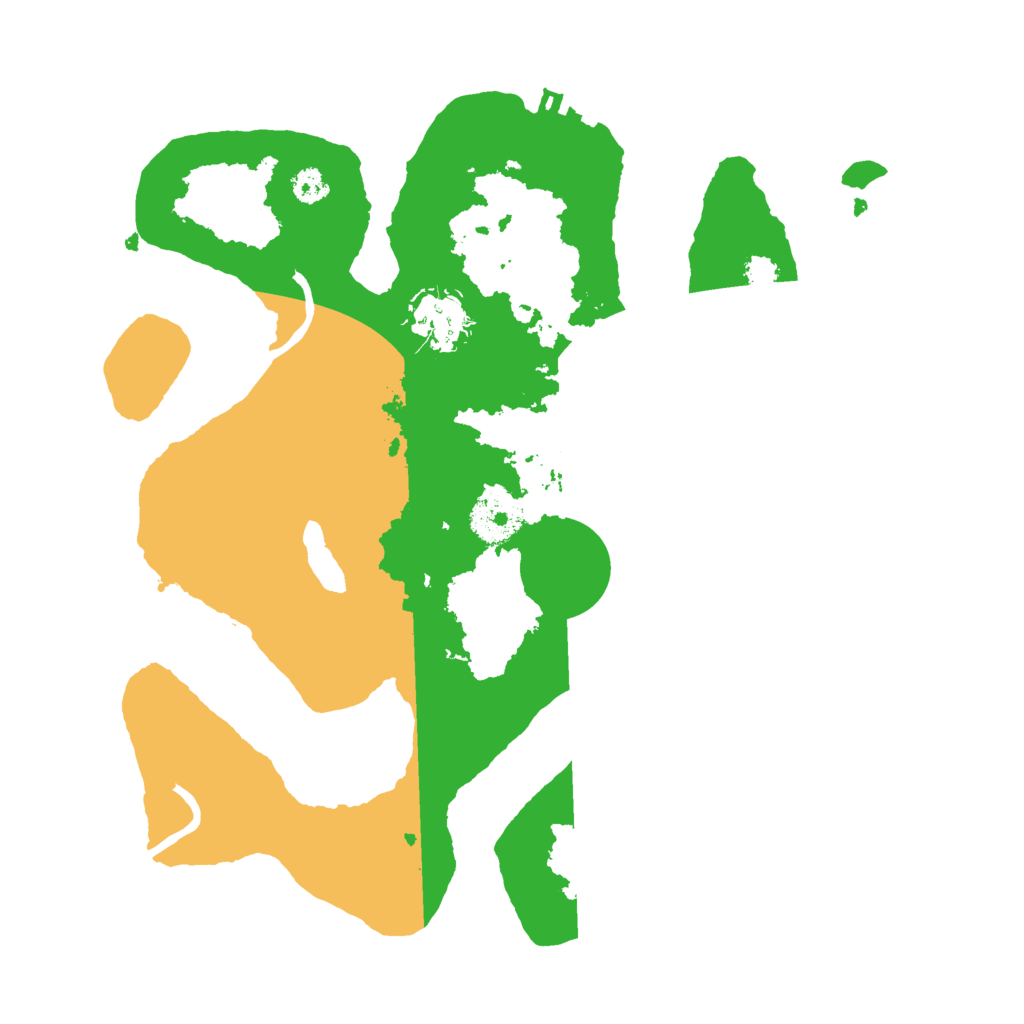 Biome Rust Map: Procedural Map, Size: 3000, Seed: 951849318