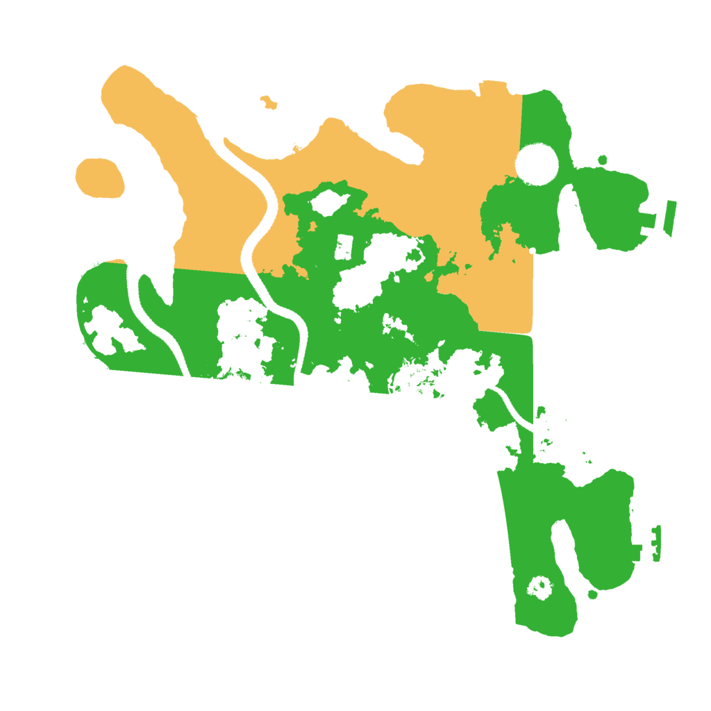 Biome Rust Map: Procedural Map, Size: 3000, Seed: 567133871