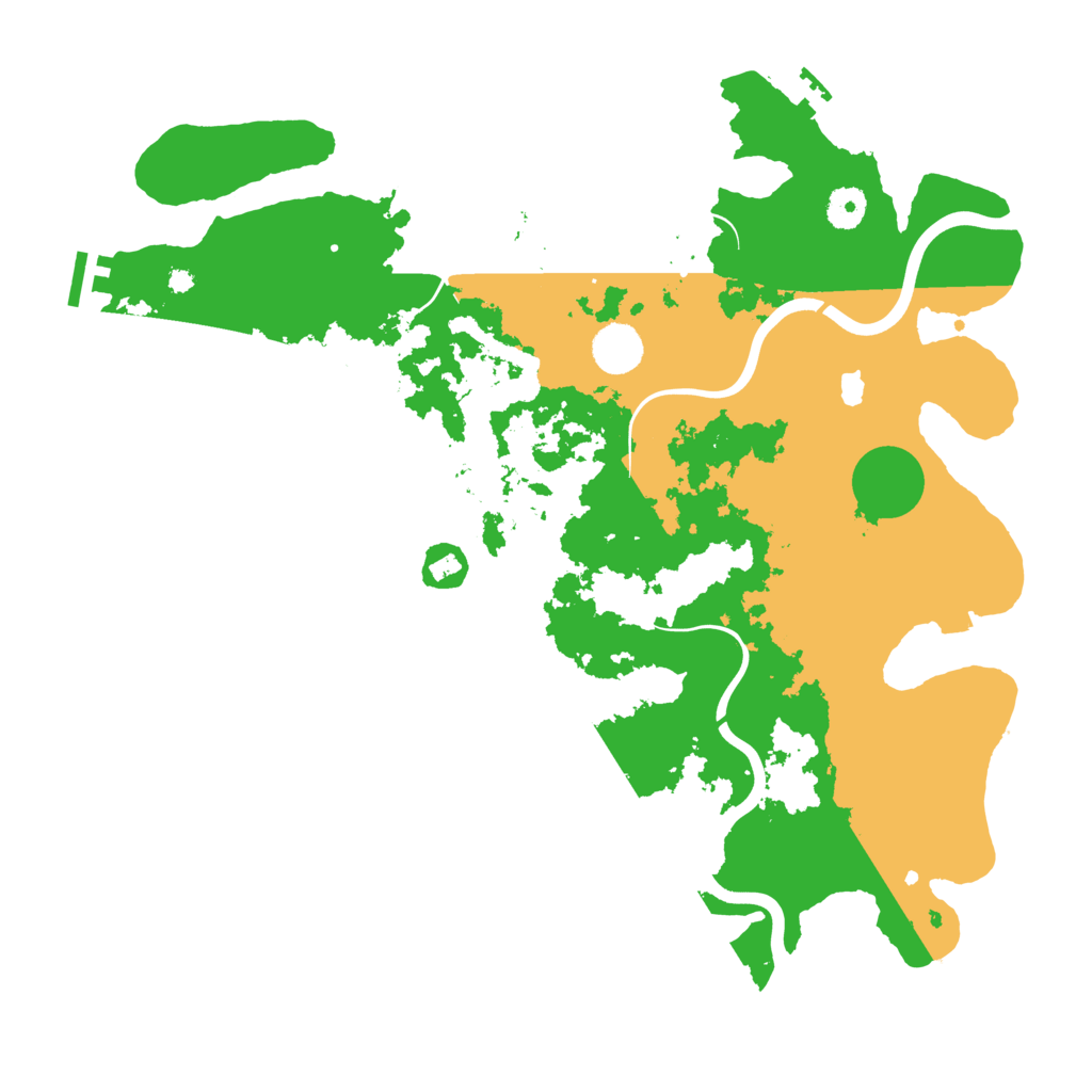 Biome Rust Map: Procedural Map, Size: 4000, Seed: 1930749870