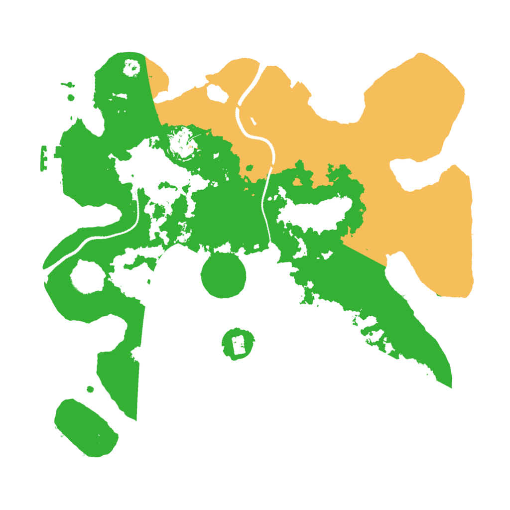 Biome Rust Map: Procedural Map, Size: 3000, Seed: 1485427318